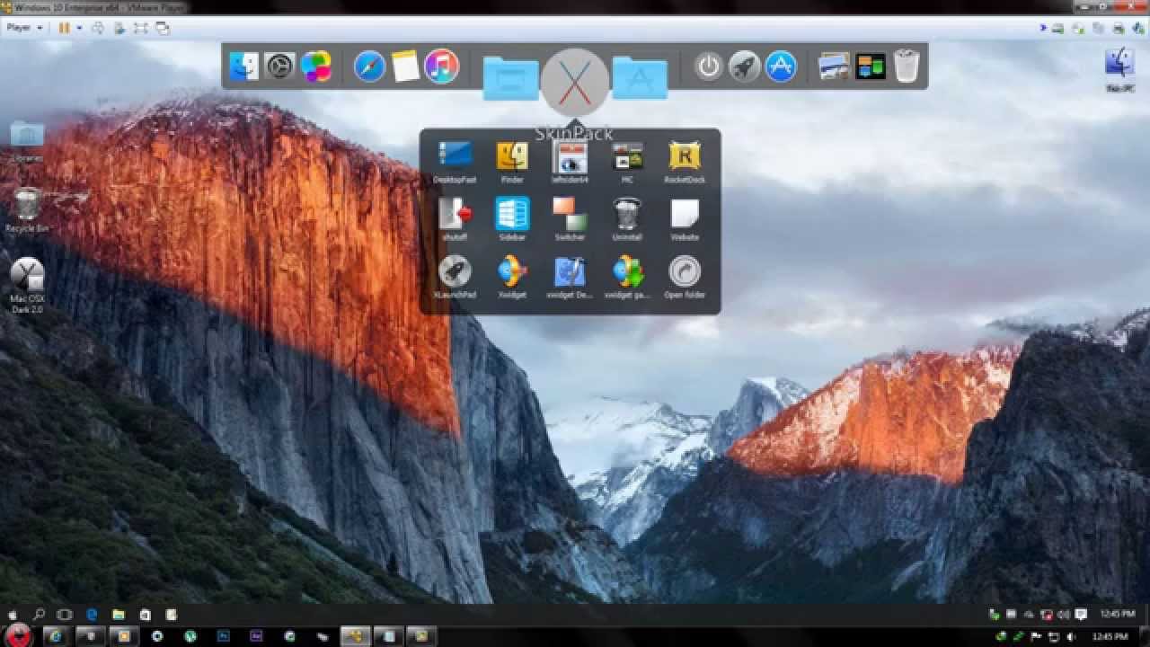 windows 10 mac theme deviantart